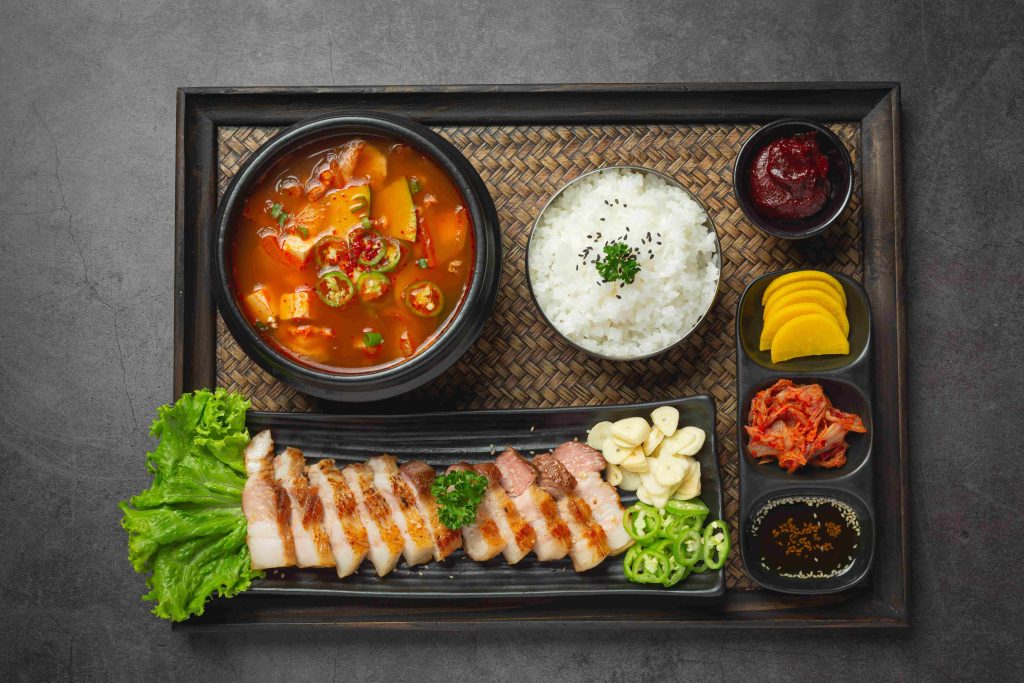 Korean Lunch Set Combo