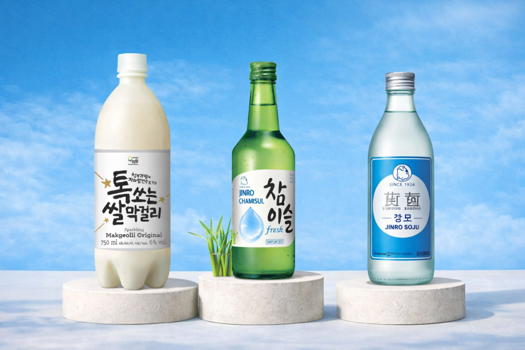 Soju vs Makgeolli